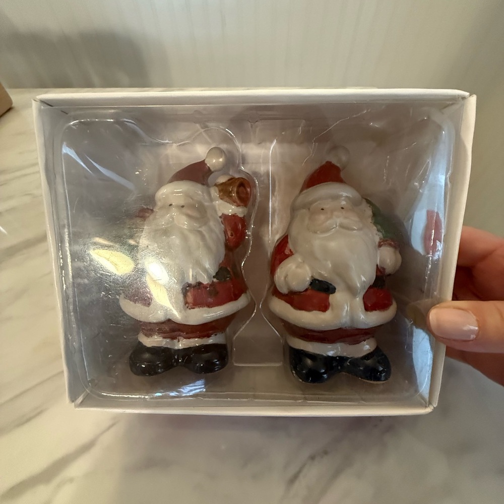 Santa Claus Salt & Pepper Shaker Set
